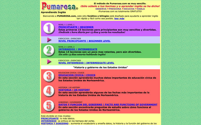 pumarosa.com screenshot